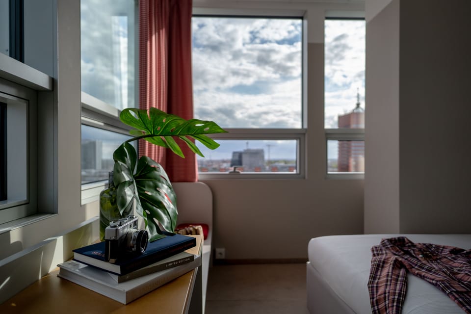 In-room safe, desk, laptop workspace, iron/ironing board