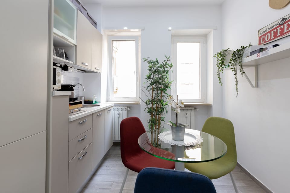 Shared fridge, espresso maker, electric kettle