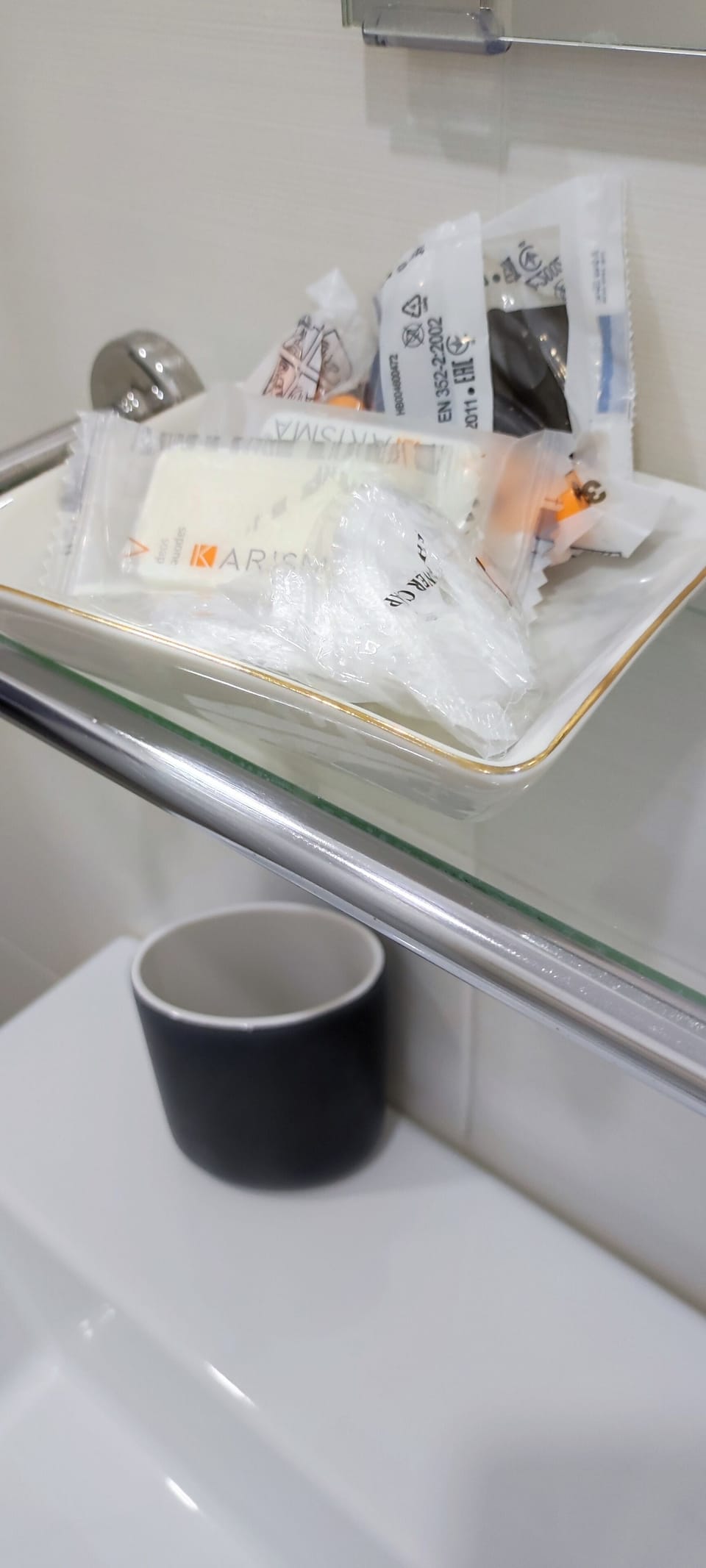 Shower, free toiletries, hair dryer, bathrobes