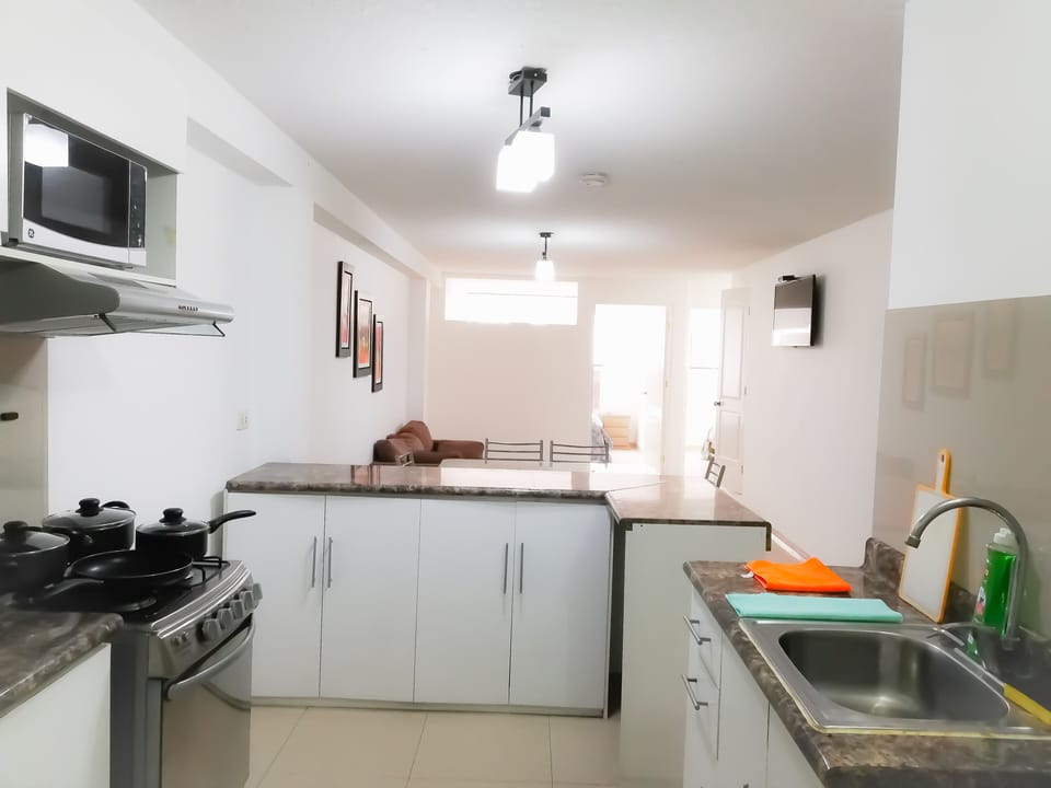 Standard Apartment, 3 Bedrooms, Kitchen | Private kitchen | Coffee/tea maker, fridge, microwave, oven