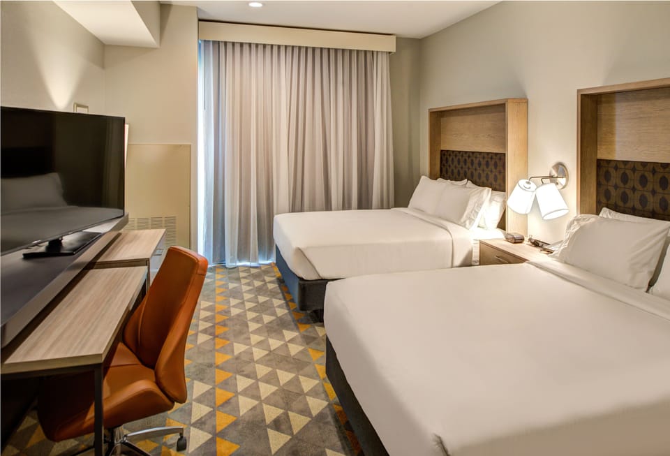 In-room safe, desk, blackout drapes, iron/ironing board