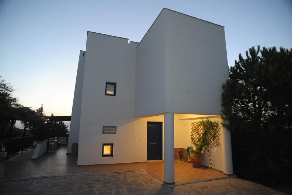 Front of Villa