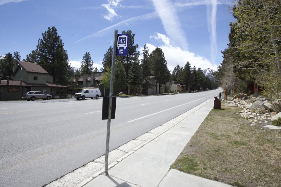Green Line bus stop to Eagle Lodge is almost a 10-minute ride. 