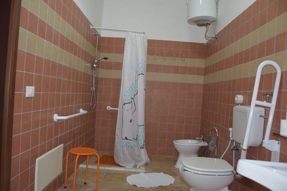 Double Room | Bathroom | Shower, free toiletries, hair dryer, bidet
