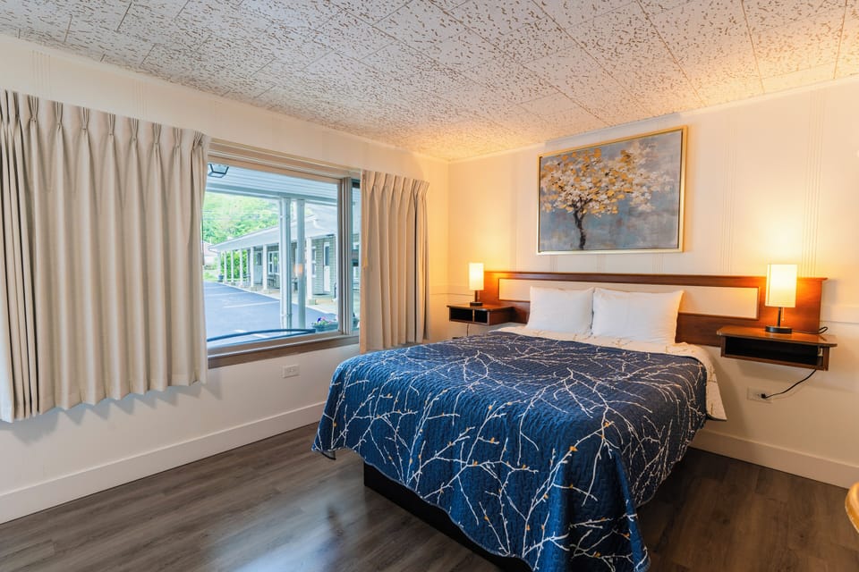 Deluxe Room, 1 Queen Bed, River View | Desk, iron/ironing board, free WiFi, bed sheets