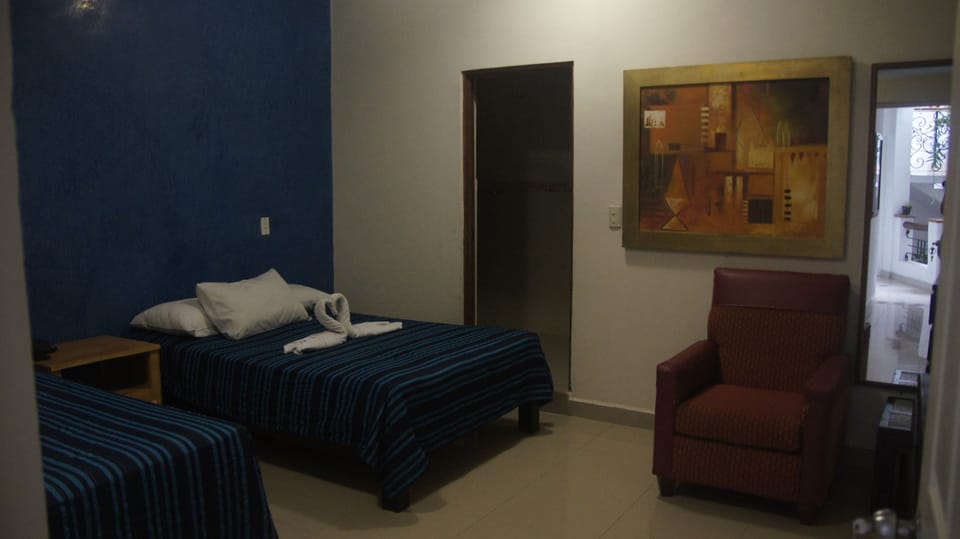 Quadruple Room with Air Conditioner | In-room safe, free WiFi, bed sheets, wheelchair access