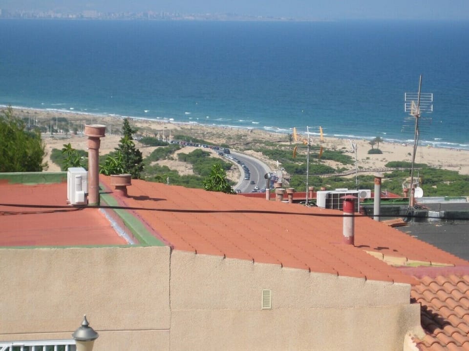 Sea views from bedroom windows