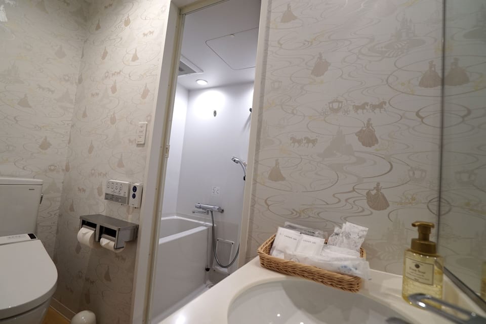 Free toiletries, hair dryer, slippers, bidet