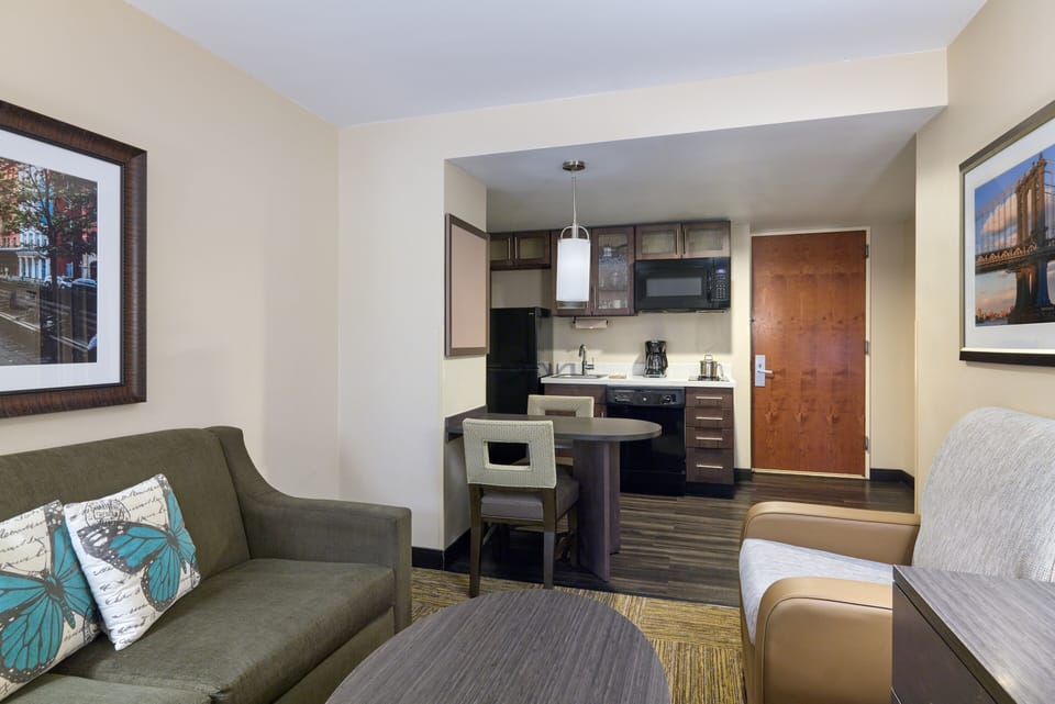 Suite, 1 Bedroom | In-room safe, desk, iron/ironing board, free WiFi