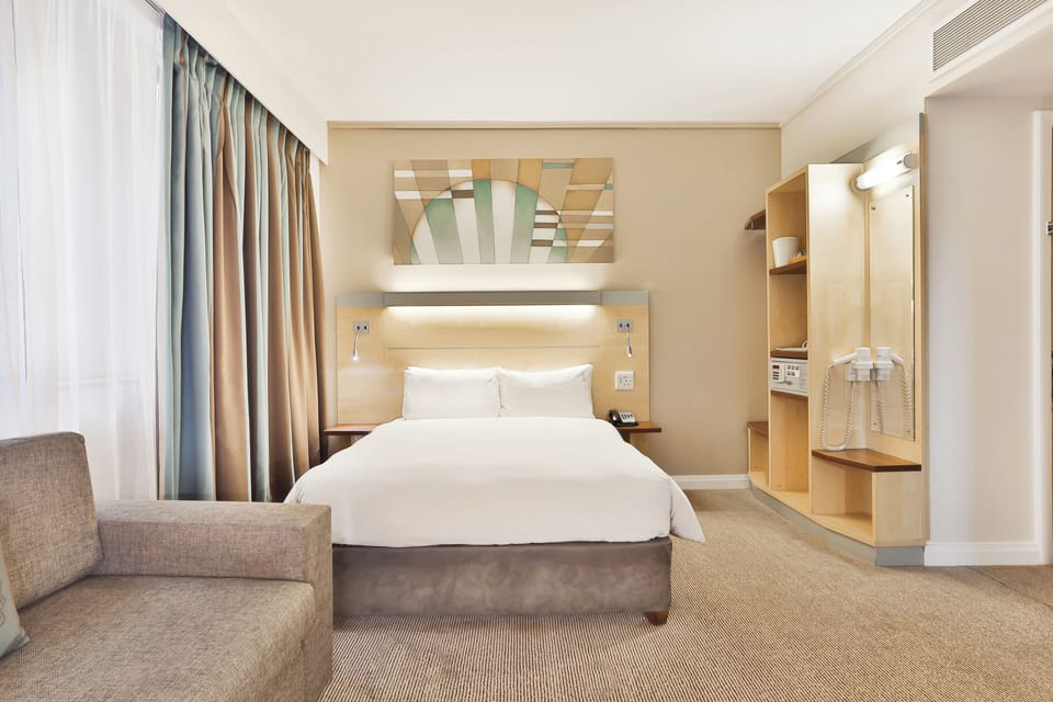 Standard Room, 1 Double Bed with Sofa bed, Smoking | In-room safe, desk, laptop workspace, blackout drapes