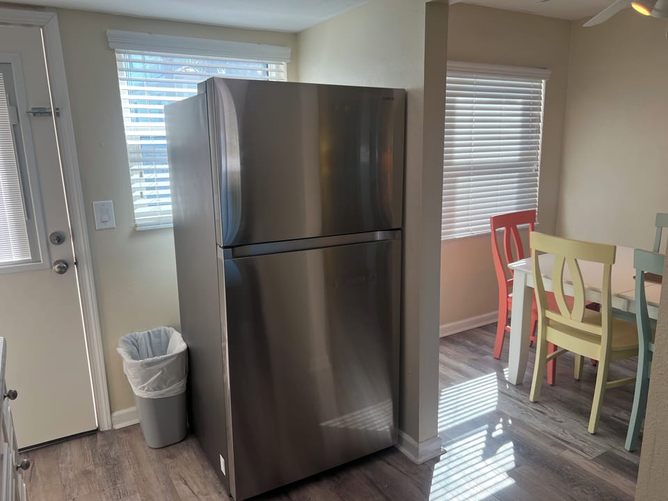 Two Bedroom (CAM-2) | Private kitchen | Full-size fridge, microwave, oven, stovetop