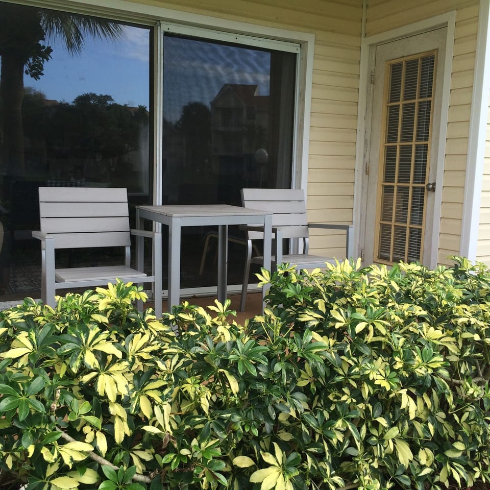 Outdoor sitting area