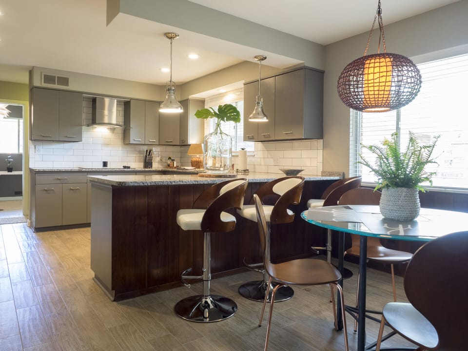 Newly renovated kitchen, stocked with everything a gourmet chef might want!