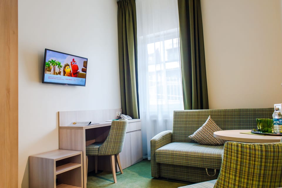 Studio (double) | Living area | Flat-screen TV