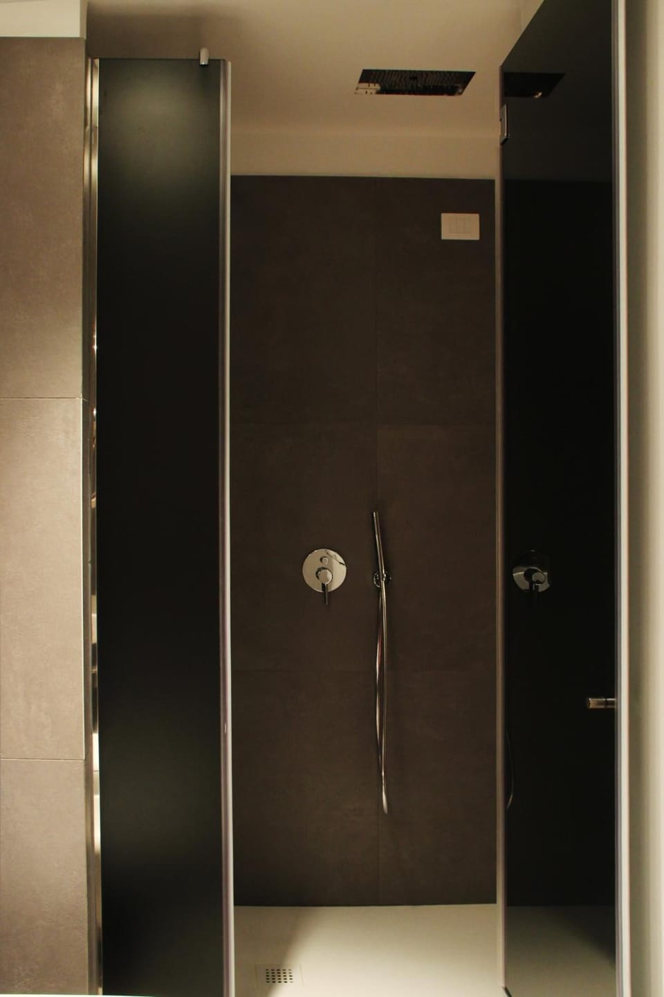 Shower, free toiletries, hair dryer, bathrobes