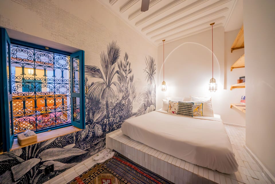 Double Room (Izghi) | Individually decorated, individually furnished, blackout drapes