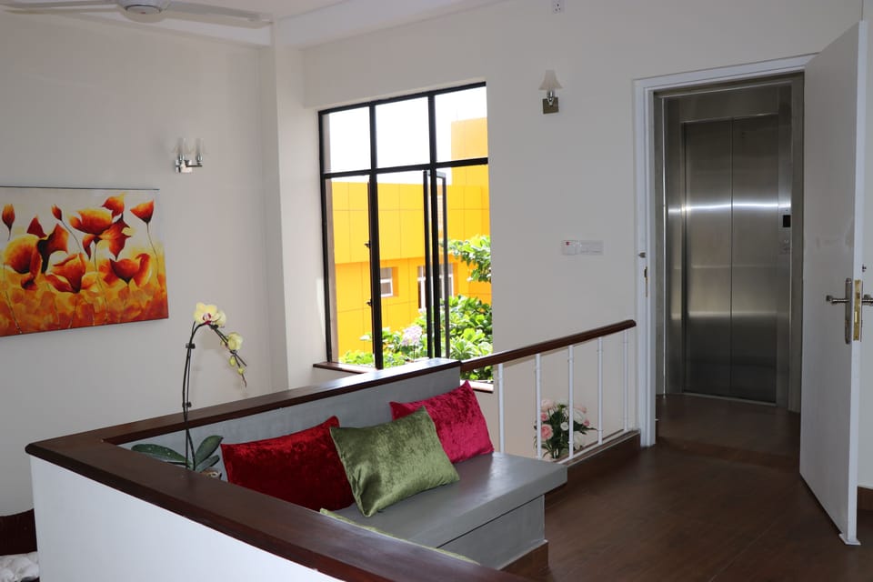 Interior entrance