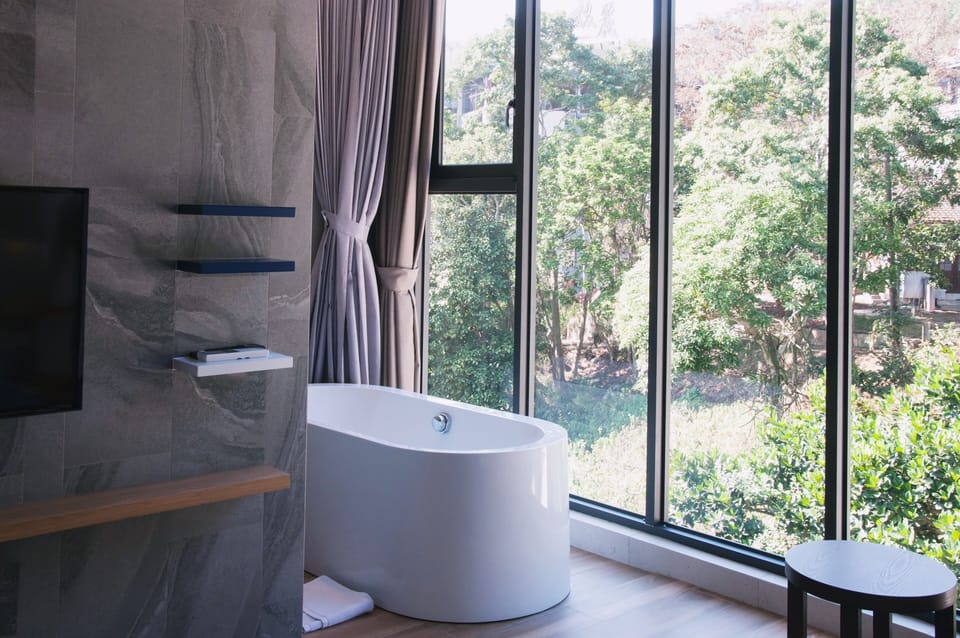 Deluxe Double Room, 1 Queen Bed, Non Smoking, Hill View | View from room
