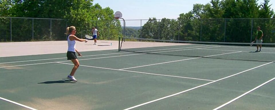 Tennis and Pickleball Courts. Basketball Court and Shuffleboard.