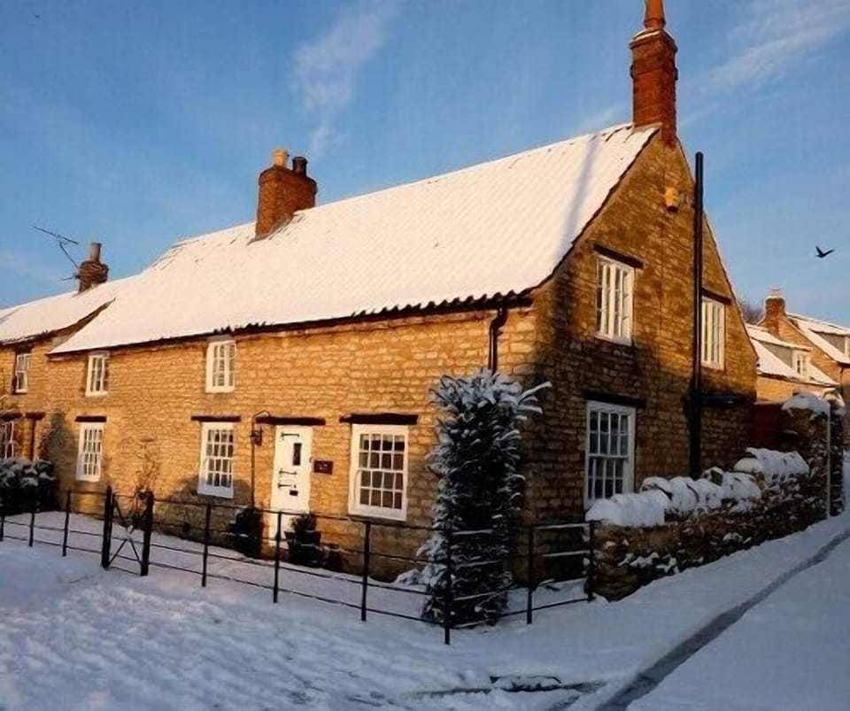 Cottage is just as beautiful in winter
