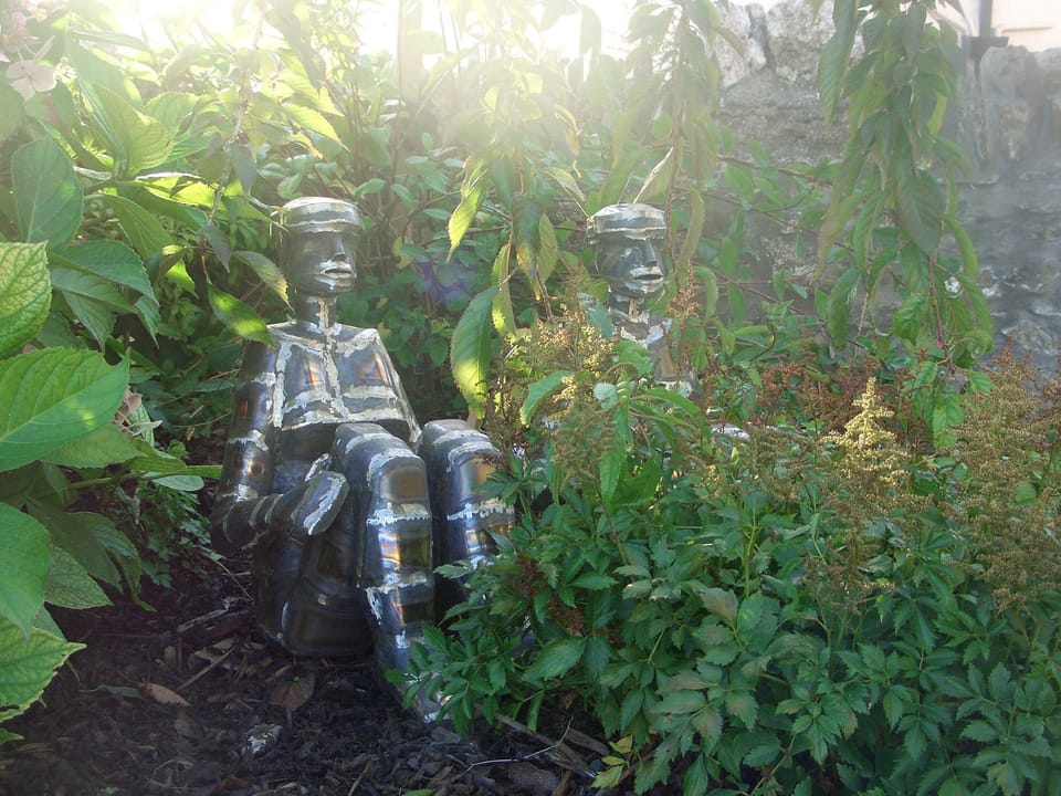 Local Art In The Garden