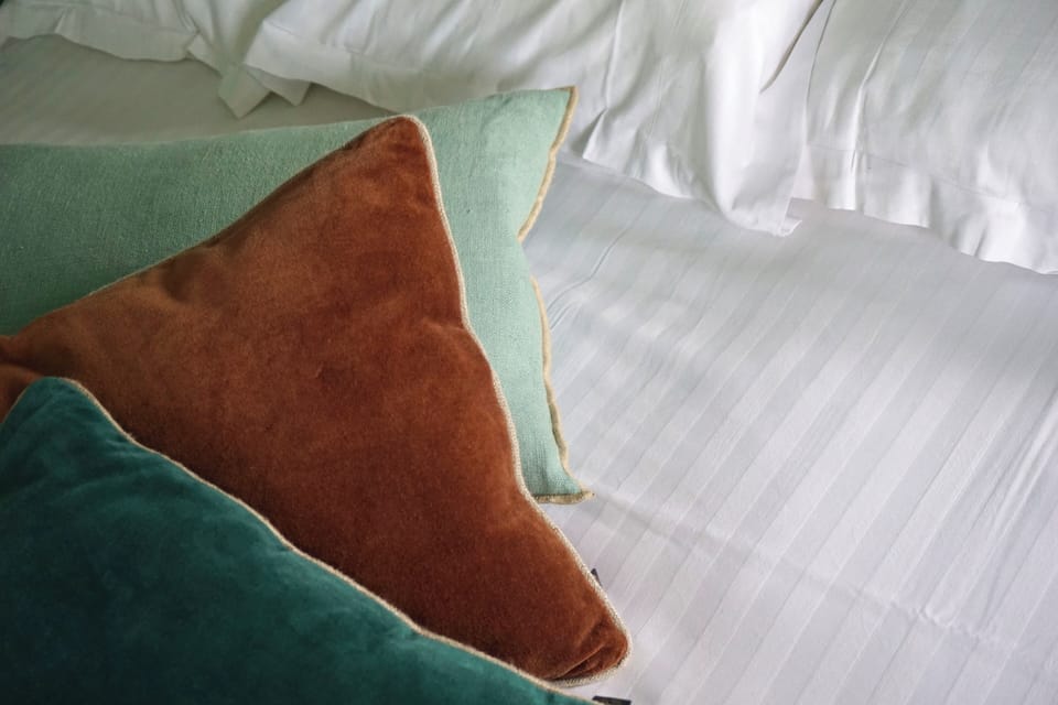 Premium bedding, Select Comfort beds, individually decorated, desk