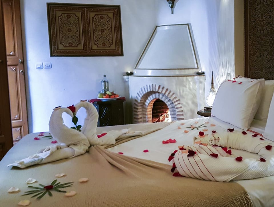 Chambre Double ( Tafoukte ) | In-room safe, individually decorated, individually furnished
