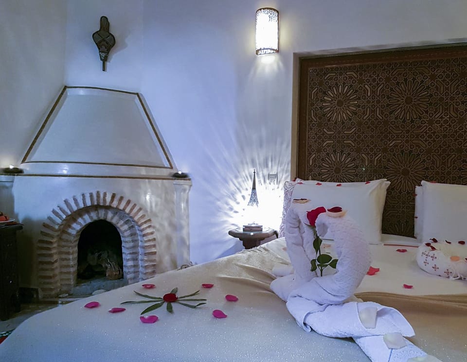 Chambre Double ( Tafoukte ) | In-room safe, individually decorated, individually furnished