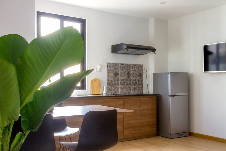 Apartment, 1 Bedroom, Balcony | Private kitchen | Coffee/tea maker, electric kettle
