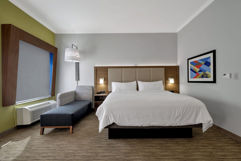 Blackout drapes, iron/ironing board, WiFi (free), bed sheets
