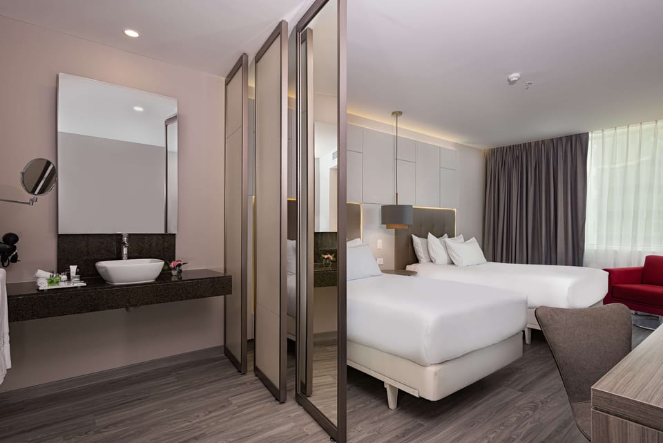 Minibar, in-room safe, desk, soundproofing