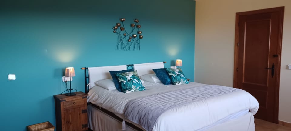 Comfort Double Room, Sea View (Cómpeta) | Premium bedding, minibar, in-room safe, individually decorated