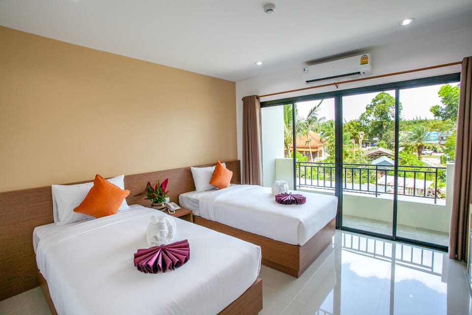 Standard Twin Room | Desk, blackout drapes, iron/ironing board, free WiFi