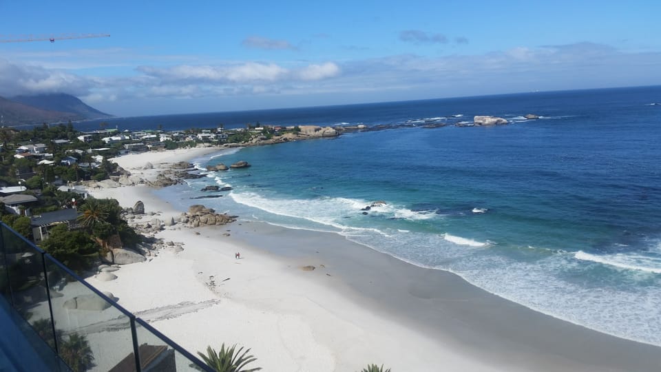 view from balcony