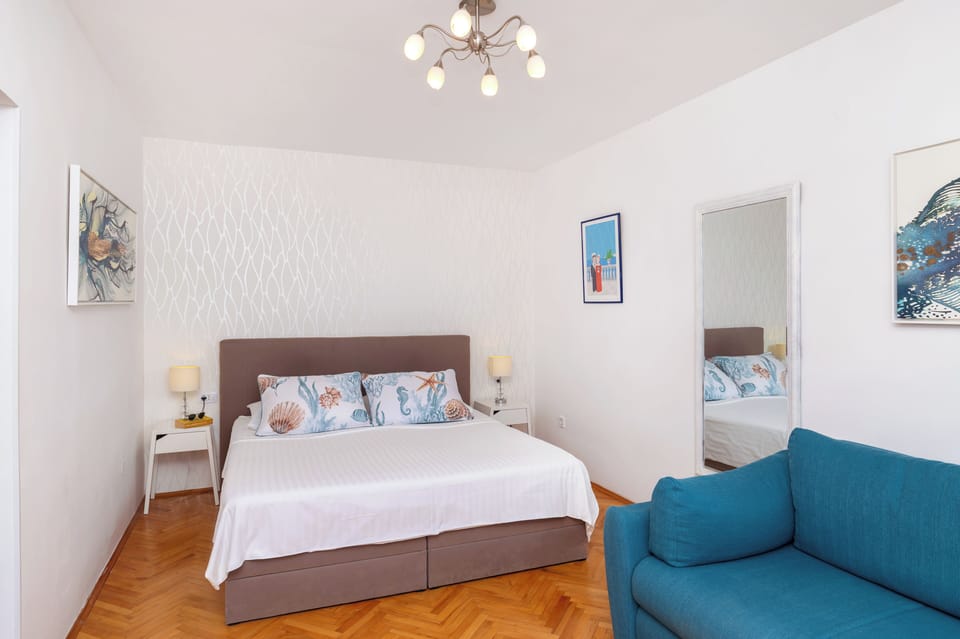king bed and sofa bed 