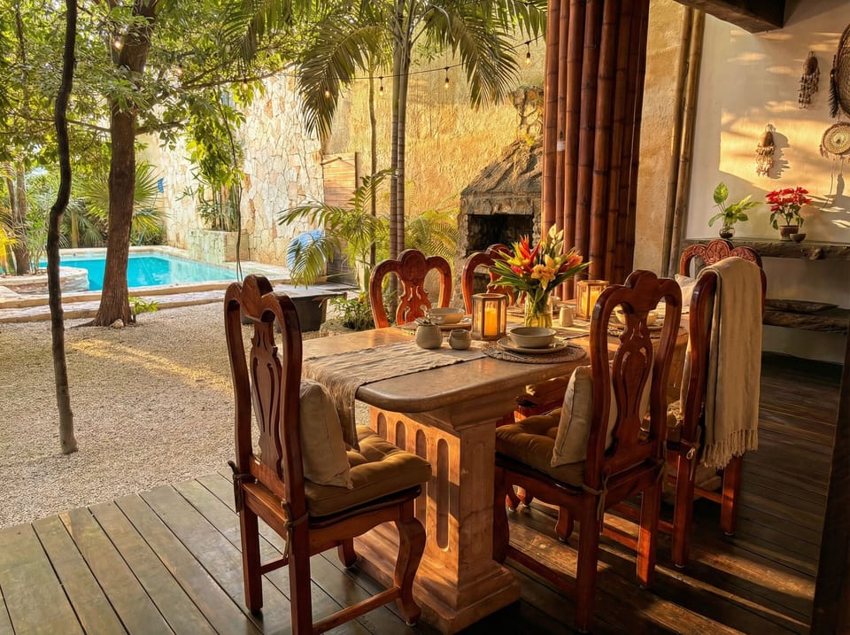 Outdoor dining