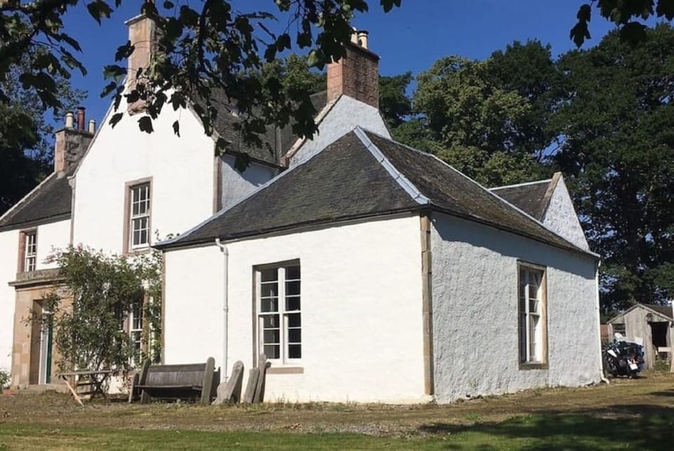From the lawn