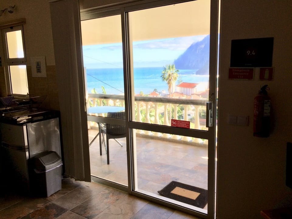 Looking out the window