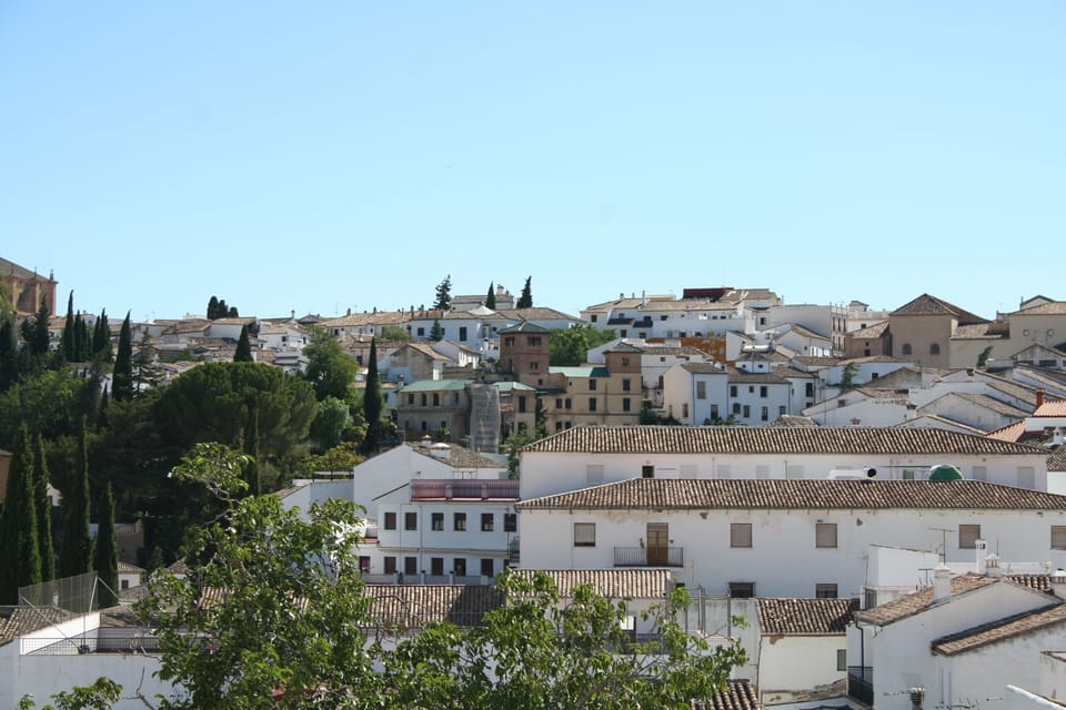 Views from the private roof terrace