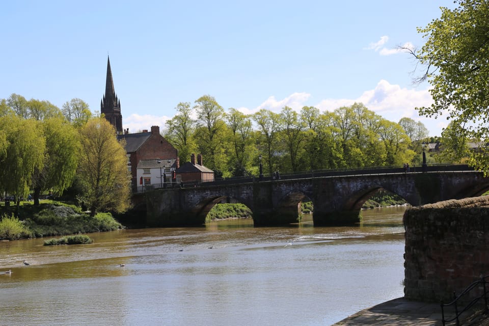 Calmness on The River Dee
