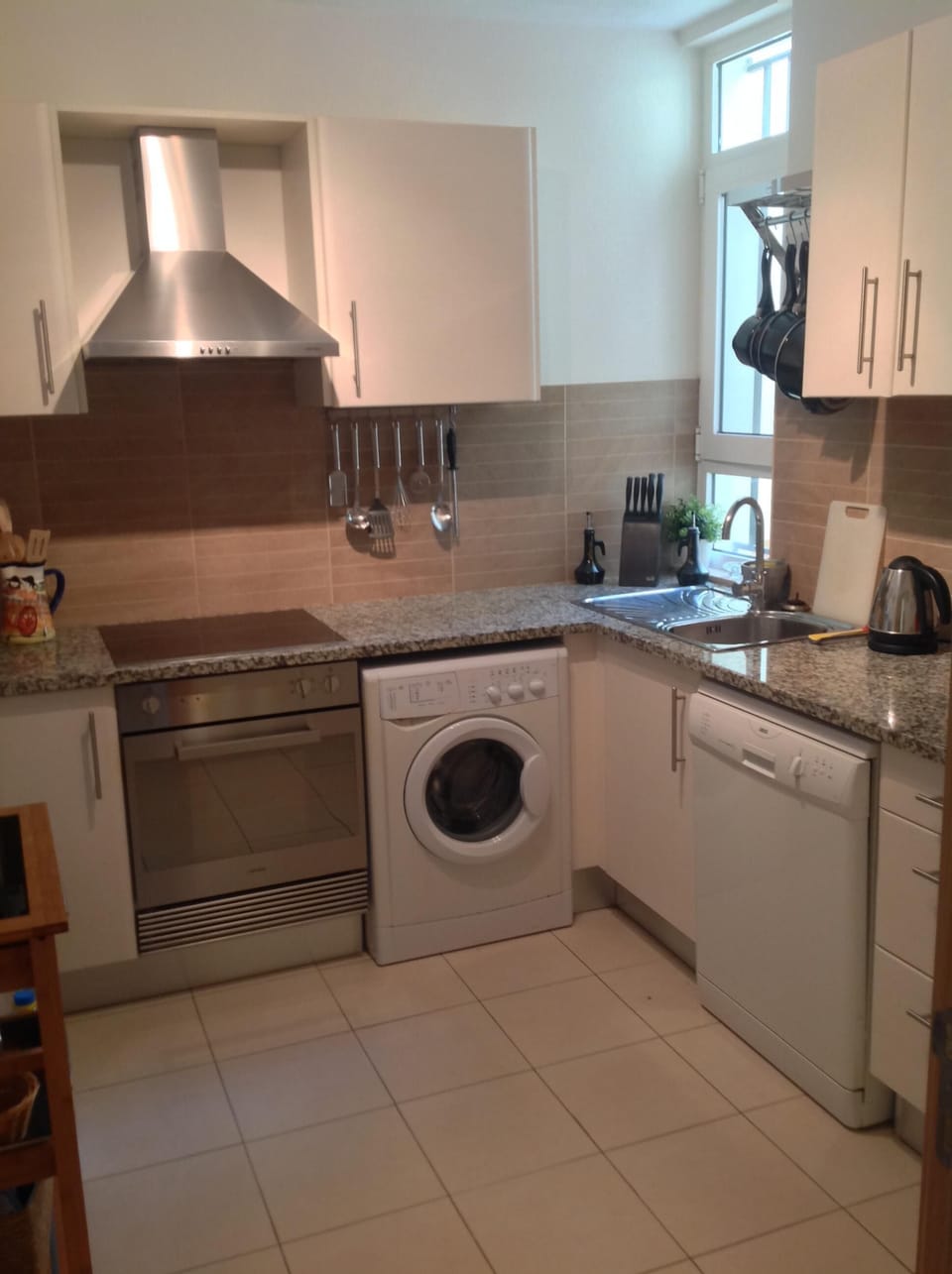 Modern kitchen with all appliances 