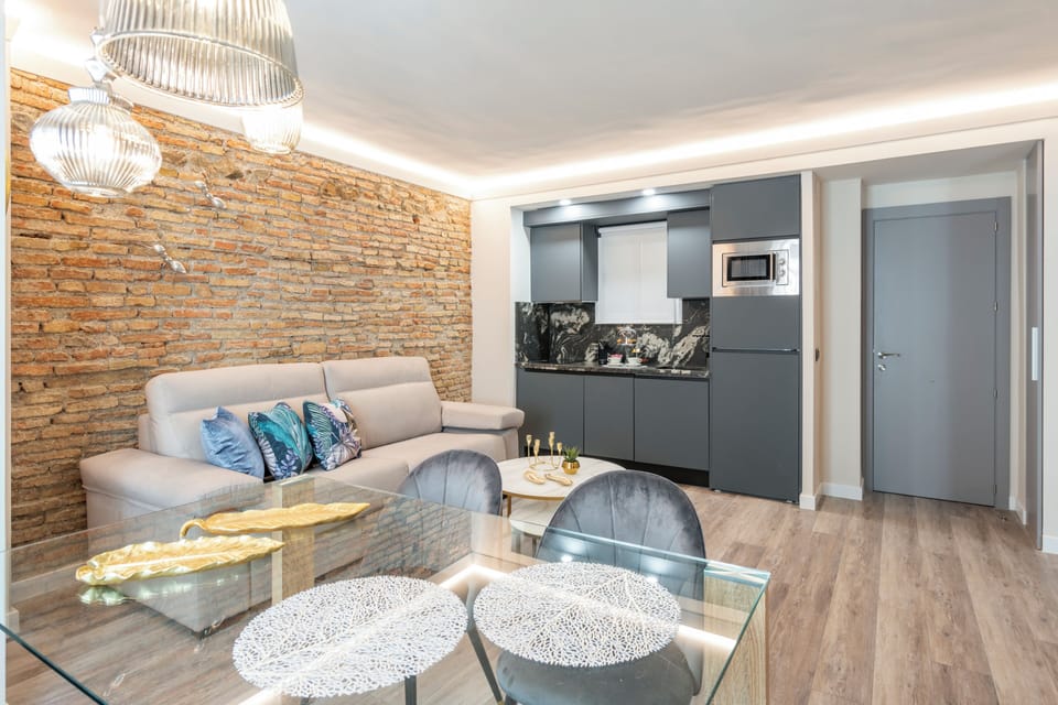 Deluxe Apartment, 1 Bedroom, City View | Private kitchen | Espresso maker