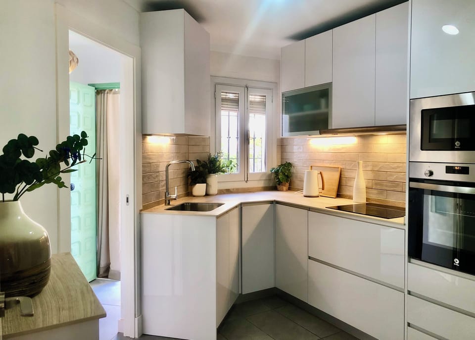Newly fitted kitchen 