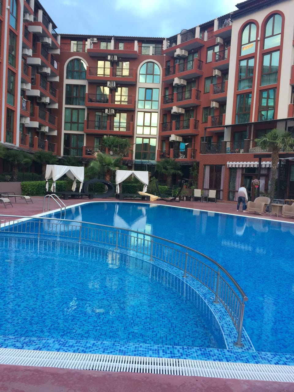 Seasonal outdoor pool