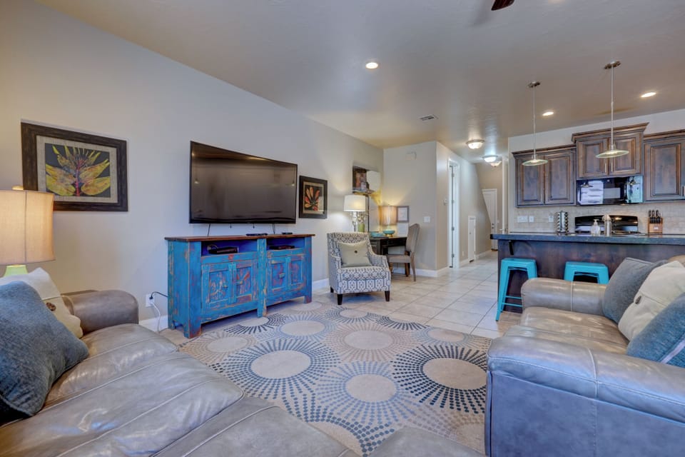 Open concept living area