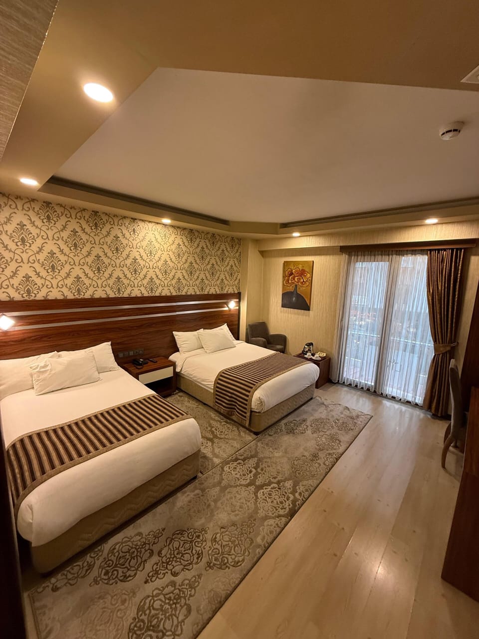 Family Triple Room | Premium bedding, minibar, in-room safe, desk