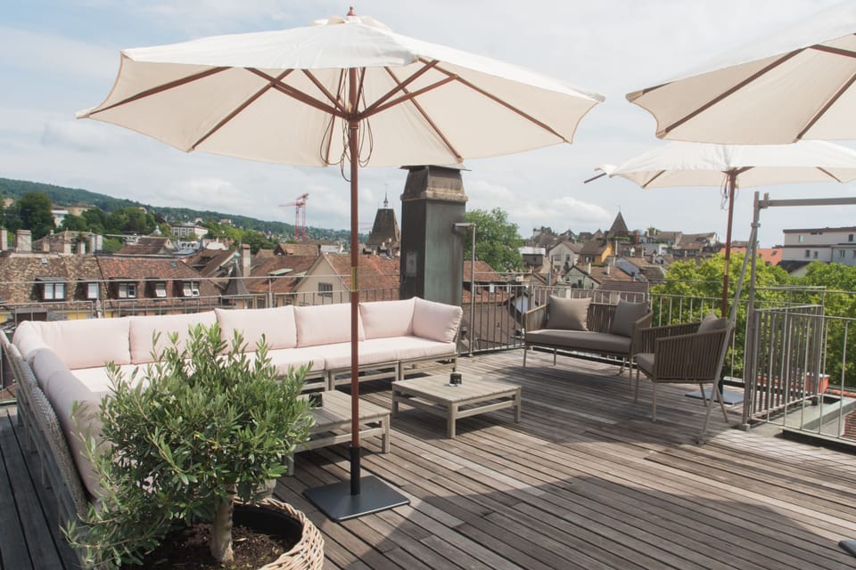 Presidential Apartment, 2 Bedrooms, Lake View | Terrace/patio