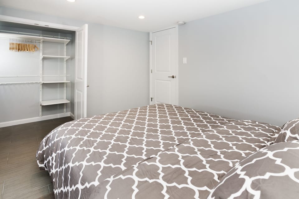 Bedroom with closet