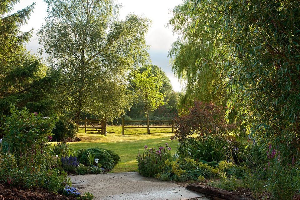 Guests can use and  enjoy the garden whenever they wish