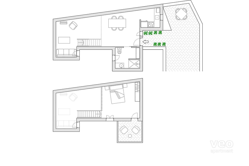 65m² | fourth floor | without elevator